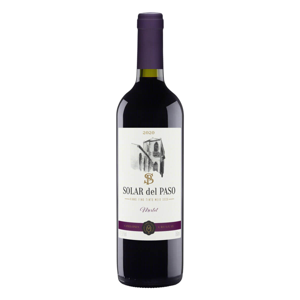 VINHO URUGUAI SOLAR D-PASO MERLOT