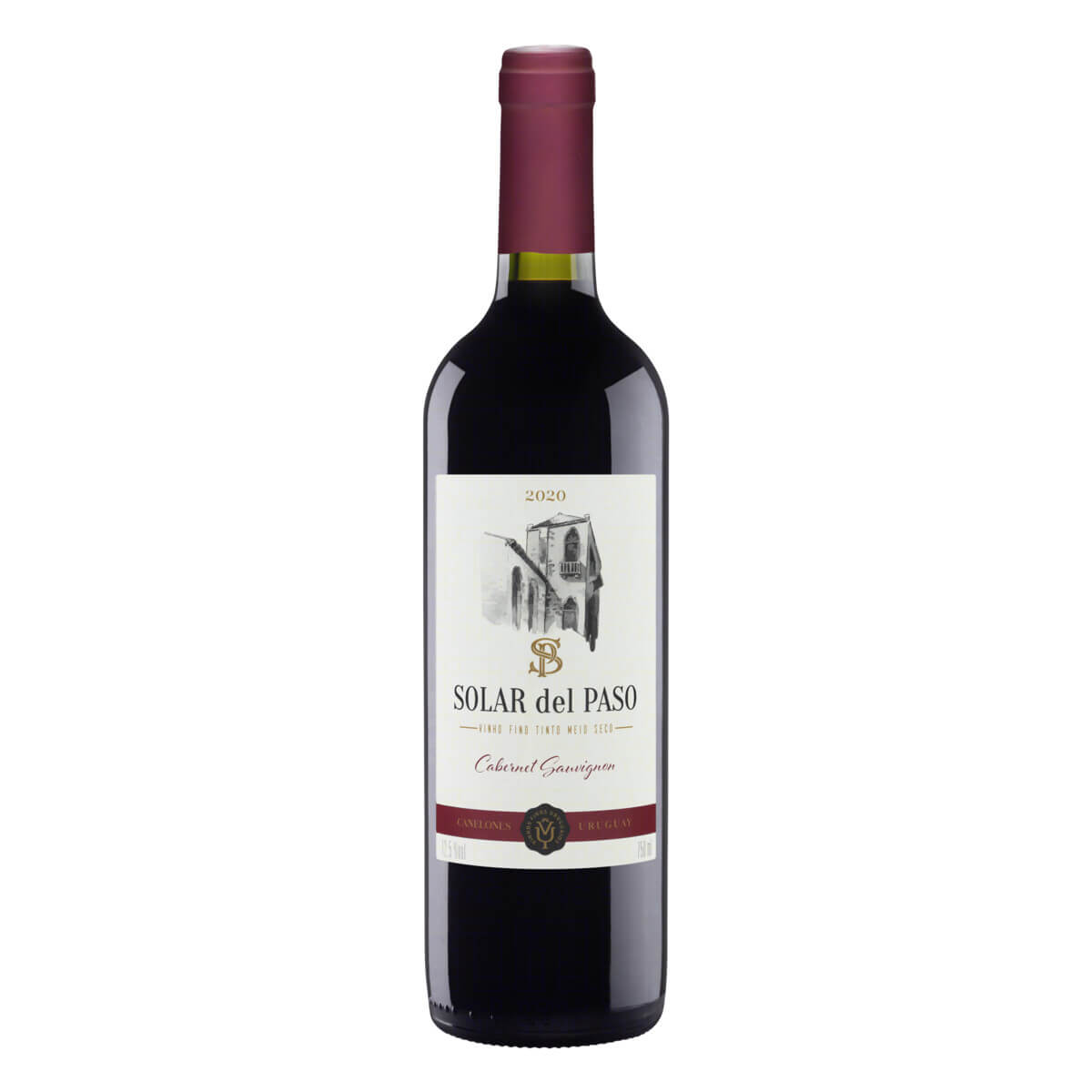 VINHO URUGUAI SOLAR D-PASO CABERNET SAUVIGNON