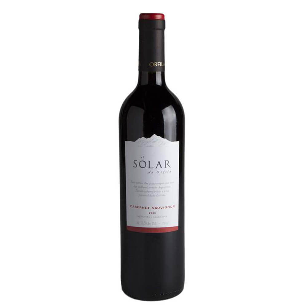 VINHO ARGENTINO SOLAR ORFILA TINTO CABERNET SAUVIGNON