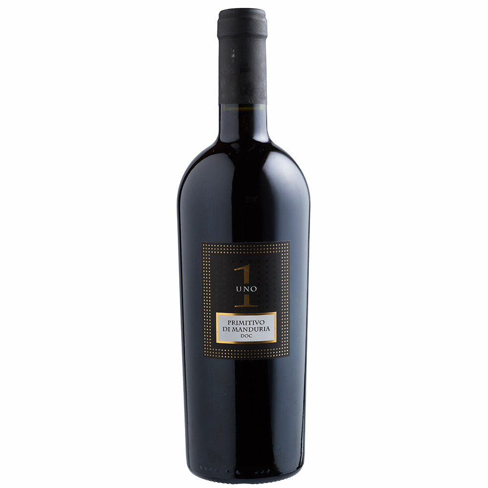 VINHO ITALIANO PRIMITIVO UNO MANDURIA TINTO 750 ML