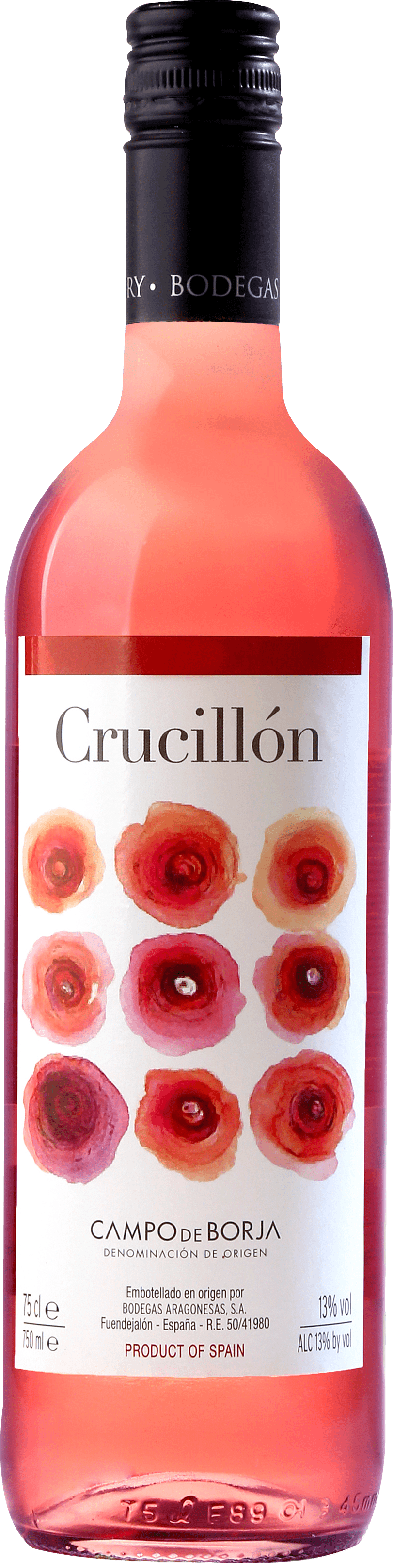 VINHO ESPANHOL CRUCILLON ROSE CAMPO DE BORJA 750ML