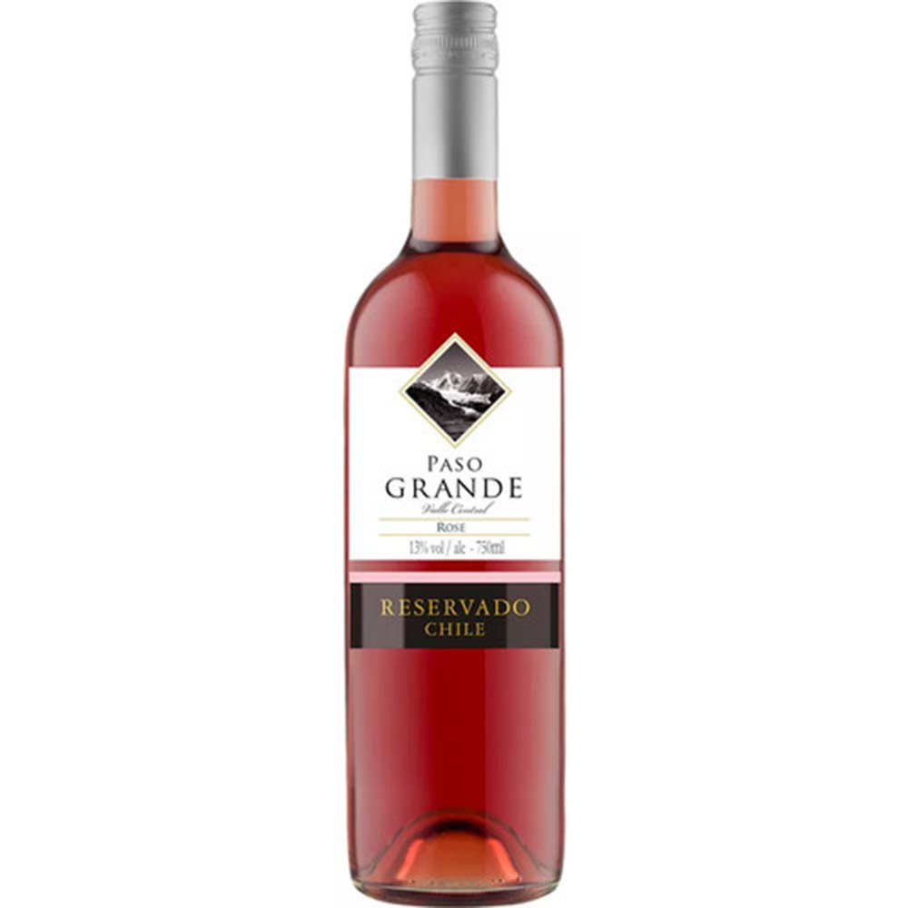 VINHO CHILENO PASO GRANDE RESERVADO ROSE 750ML