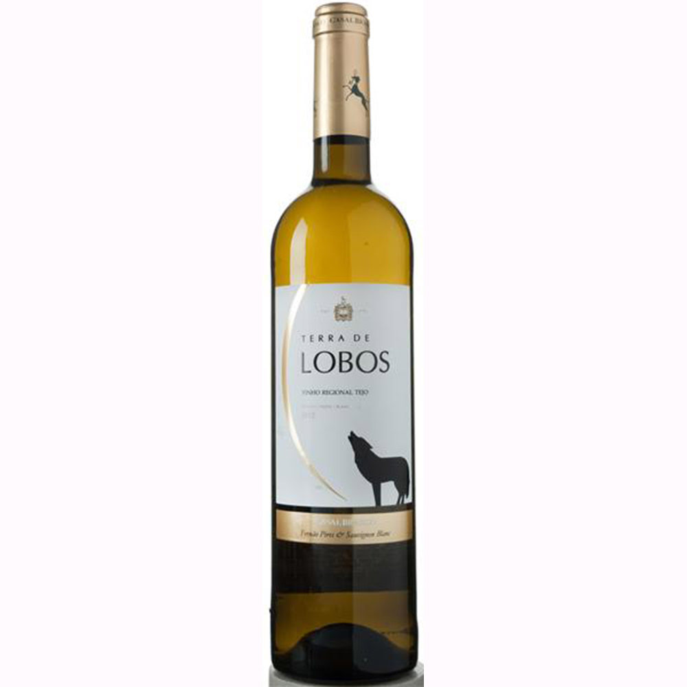 VINHO PORTUGUÊS TERRA DE LOBOS BRANCO REGIONAL TEJO 750ML