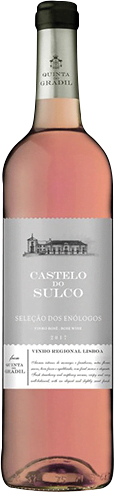 VINHO PORTUGUÊS CASTELO DO SULCO ROSE REGIONAL LISBOA 750ML