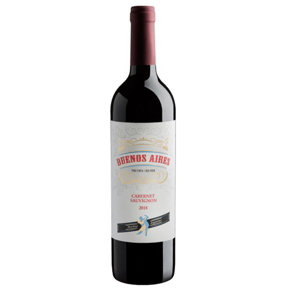 VINHO ARGENTINO BUENOS AIRES TINTO VARIETAL CABERNET SAUVIGNON 750ML