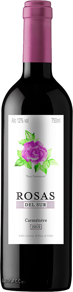 VINHO CHILENO ROSAS DEL SUR 750ML CARMENERE