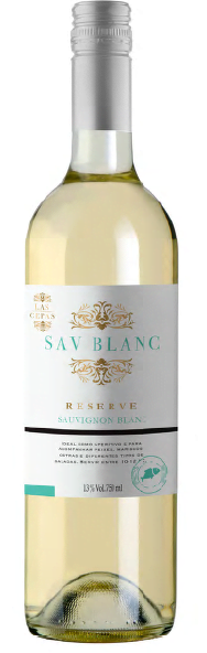 VINHO CHILENO LAS CEPAS RSV SAUVIGNON BLANC 750ML