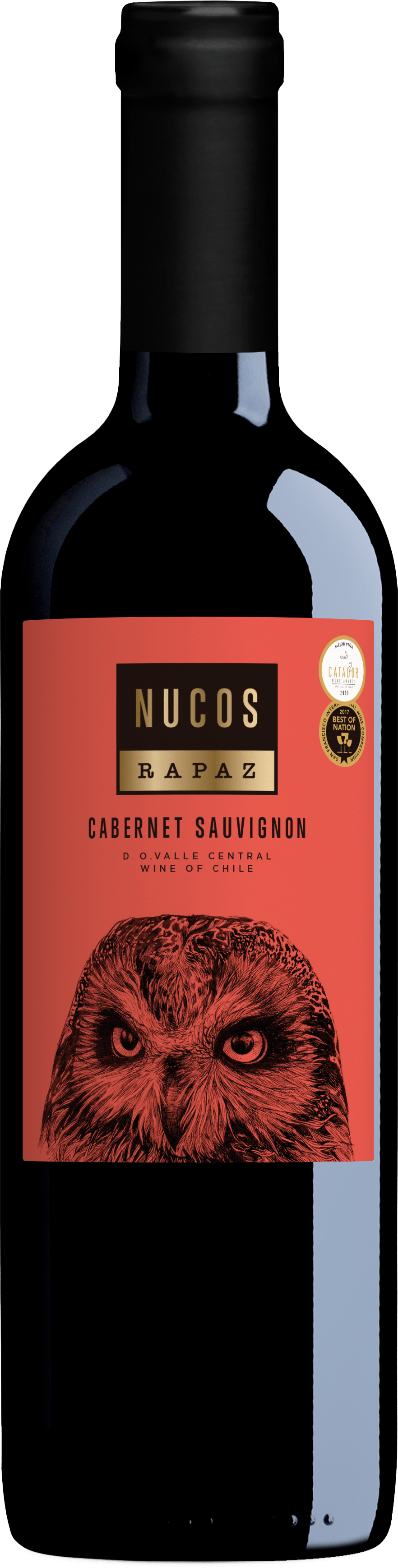 VINHO CHILENO NUCOS RAPAZ CABERNET SAUVIGNON TINTO 750ML